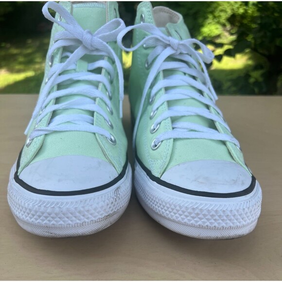 Converse Chuck Taylor Cotton Canvas High Top Green Oxide Size MENS: 9 WMS: 11 - Picture 6 of 14